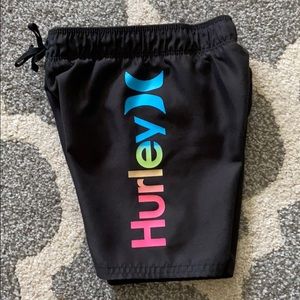 Hurley swim shorts.  Lined.  Size 3t.